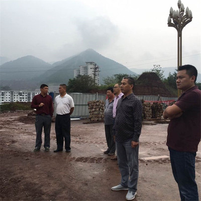 市委督导组到工地督导工作